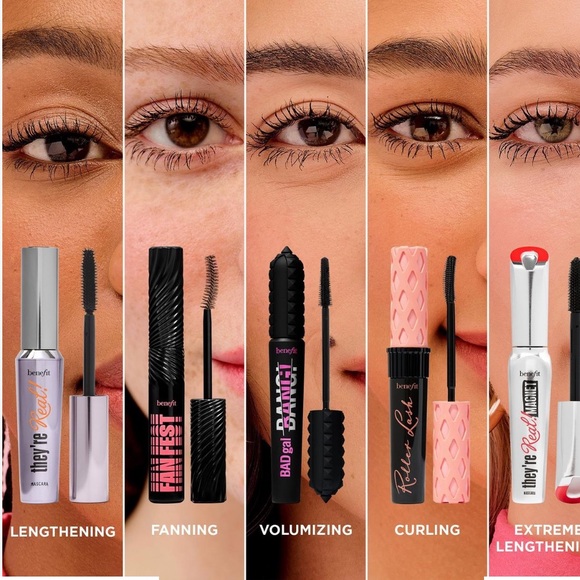 Benefit Cosmetics Mini Fan Fest Fanning & Volumizing Mascara 3g BRAND NEW/SEALED - Picture 7 of 11